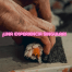 cocina con sushi corporativa