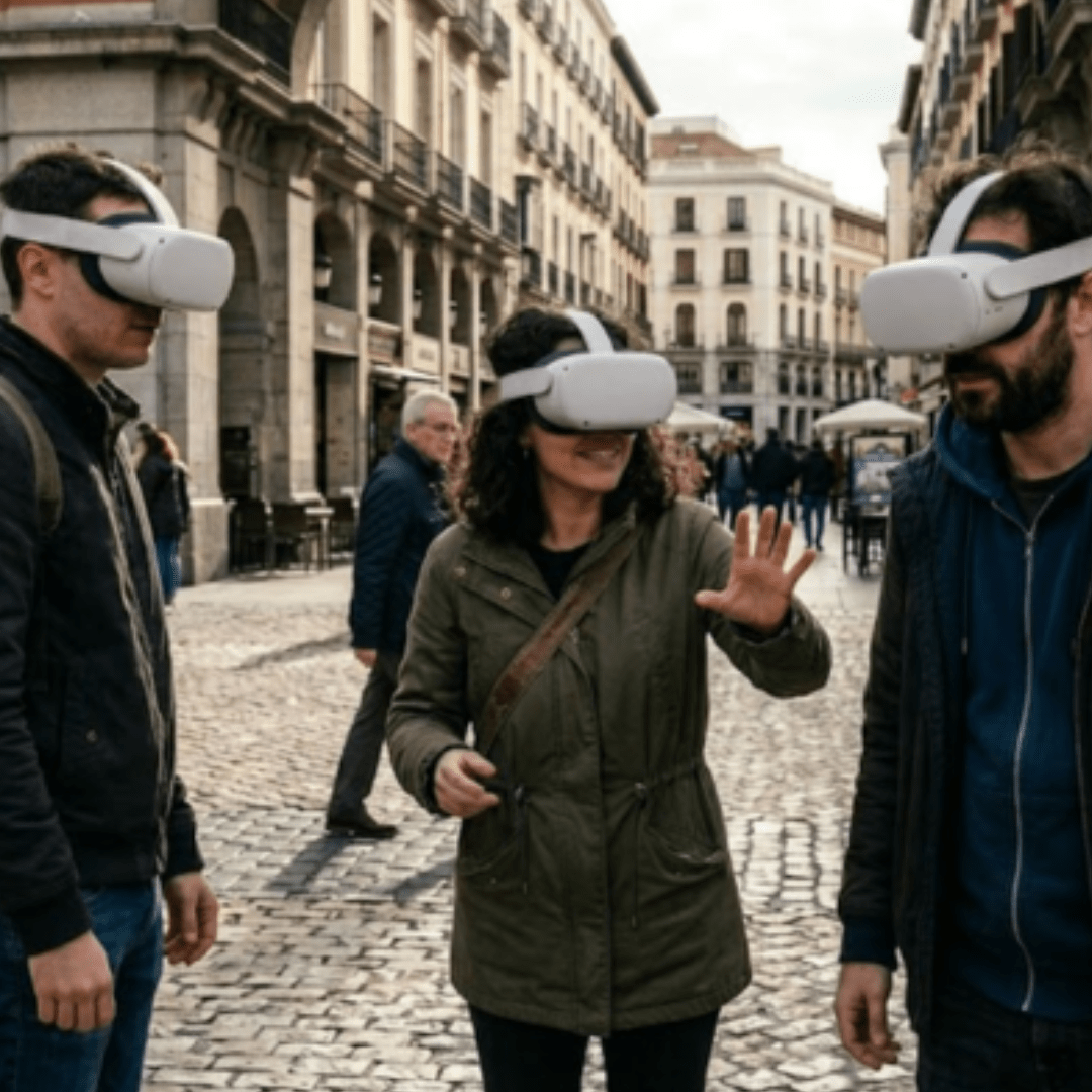 grupo-disfrutando-experiencia-vr